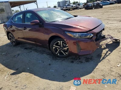 Czwarte zdjęcie samochodu z boku: 2025 NISSAN SENTRA SV VIN:3N1AB8CV1SY336983 - miniatura