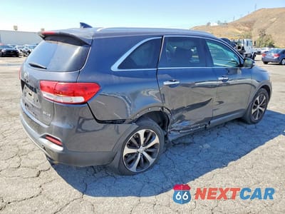 Trzecie zdjęcie samochodu z tyłu: 2016 KIA SORENTO EX VIN:5XYPH4A52GG044322 - miniatura