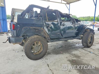 Trzecie zdjęcie samochodu z tyłu: 2015 JEEP WRANGLER UNLIMITED SAHARA VIN:1C4BJWEG8FL530092 - miniatura