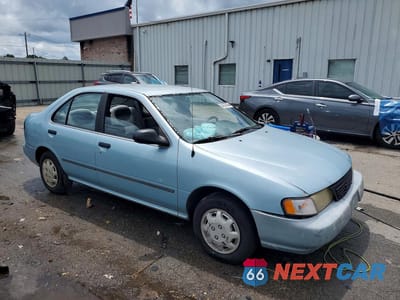 Czwarte zdjęcie samochodu z boku: 1997 NISSAN SENTRA BASE VIN:1N4AB41D5VC749489 - miniatura