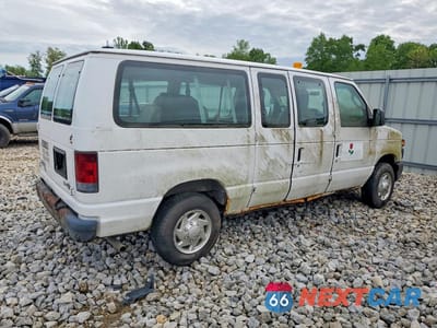 Trzecie zdjęcie samochodu z tyłu: 2010 FORD ECONOLINE E150 WAGON VIN:1FMNE1BW1ADA12095 - miniatura