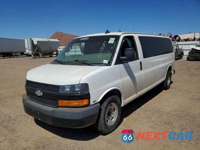 Drugie zdjęcie samochodu z przodu: 2020 CHEVROLET EXPRESS G3500 LS 6.0L V8 PASSENGER VIN:1GAZGNFG8L1251425 - miniatura