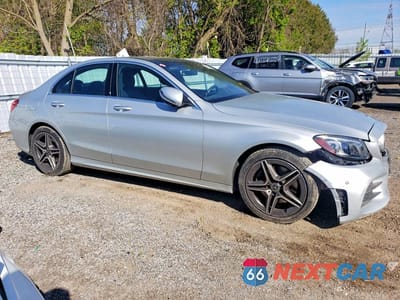 Czwarte zdjęcie samochodu z boku: 2021 MERCEDES-BENZ C 300 4MATIC VIN:W1KWF8EB6MR625401 - miniatura