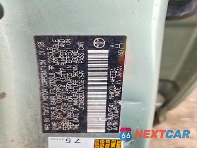 Zdjęcie 12 z 12 samochodu: 2008 TOYOTA PRIUS BASE VIN:JTDKB20U783367649 - miniatura