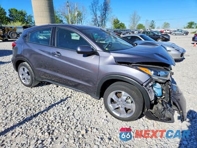 Czwarte zdjęcie samochodu z boku: 2021 HONDA HR-V LX VIN:3CZRU6H30MM741209 - miniatura