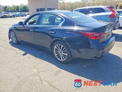 Drugie zdjęcie samochodu z przodu: 2019 INFINITI Q50 3.0T LUXE VIN:JN1EV7AR7KM558620 - miniatura