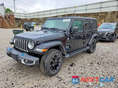 2023 JEEP WRANGLER SAHARA 4XE 1C4JJXP60PW514507 - główne zdjęcie licytacji z USA - miniatura