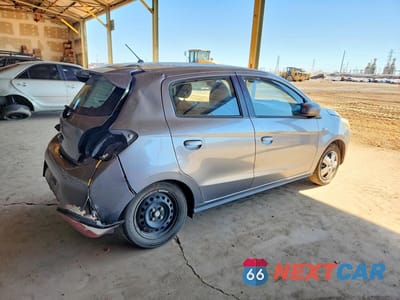 Trzecie zdjęcie samochodu z tyłu: 2022 MITSUBISHI MIRAGE ES VIN:ML32AUHJ0NH003826 - miniatura