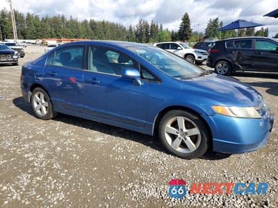 Czwarte zdjęcie samochodu z boku: 2007 HONDA CIVIC EX VIN:1HGFA16817L100368 - miniatura