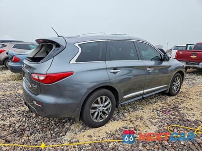 Trzecie zdjęcie samochodu z tyłu: 2015 INFINITI QX60 BASE VIN:5N1AL0MM1FC511244 - miniatura