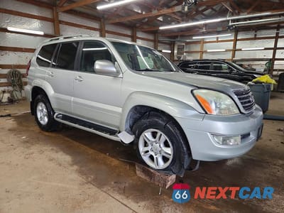 Czwarte zdjęcie samochodu z boku: 2005 LEXUS GX 470 VIN:JTJBT20X450093280 - miniatura