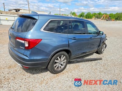 Trzecie zdjęcie samochodu z tyłu: 2019 HONDA PILOT EXL VIN:5FNYF6H56KB091414 - miniatura