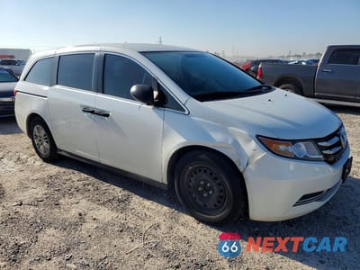 Czwarte zdjęcie samochodu z boku: 2014 HONDA ODYSSEY LX VIN:5FNRL5H21EB050853 - miniatura