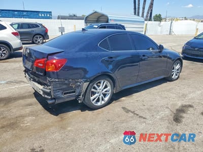 Trzecie zdjęcie samochodu z tyłu: 2007 LEXUS IS 250 VIN:JTHBK262775030633 - miniatura