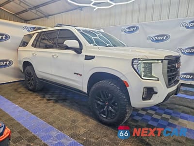 Czwarte zdjęcie samochodu z boku: 2023 GMC YUKON AT4 VIN:1GKS2CKL7PR438424 - miniatura