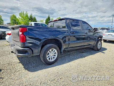 Trzecie zdjęcie samochodu z tyłu: 2024 CHEVROLET SILVERADO K1500 RST VIN:1GCUDEE81RZ376474 - miniatura