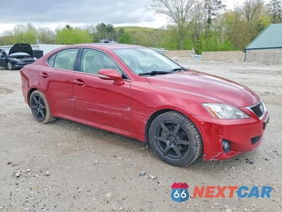 Czwarte zdjęcie samochodu z boku: 2012 LEXUS IS 250 VIN:JTHBF5C27C5173182 - miniatura