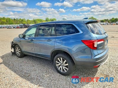Drugie zdjęcie samochodu z przodu: 2019 HONDA PILOT EXL VIN:5FNYF6H56KB091414 - miniatura