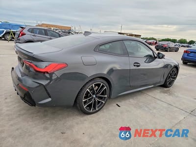Trzecie zdjęcie samochodu z tyłu: 2021 BMW M440XI VIN:WBA13AR05MCF44163 - miniatura