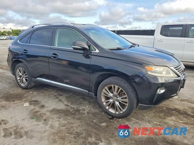 Czwarte zdjęcie samochodu z boku: 2013 LEXUS RX 450H VIN:JTJBC1BA1D2445432 - miniatura