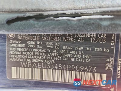 Zdjęcie 13 z 13 samochodu: 2004 BMW 325 XI VIN:WBAEU33484PR09673 - miniatura