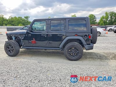 Drugie zdjęcie samochodu z przodu: 2020 JEEP WRANGLER UNLIMITED SPORT VIN:1C4HJXDG7LW179204 - miniatura