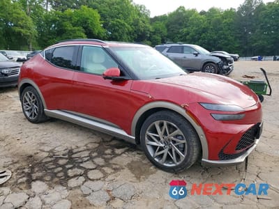 Czwarte zdjęcie samochodu z boku: 2023 GENESIS GV60 ADVANCED VIN:KMUKCDTC2PU017007 - miniatura
