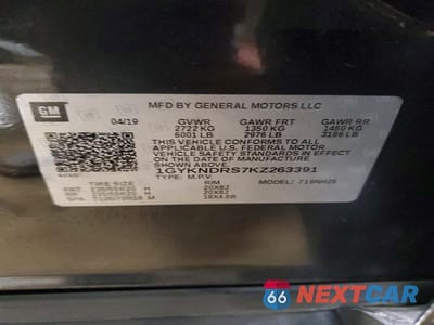 Zdjęcie 14 z 14 samochodu: 2019 CADILLAC XT5 LUXURY VIN:1GYKNDRS7KZ263391 - miniatura