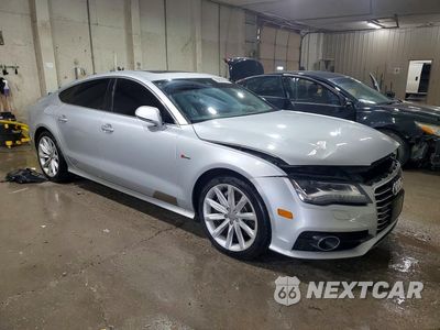 Czwarte zdjęcie samochodu z boku: 2012 AUDI A7 PRESTIGE VIN:WAUSGBFC7CN008375 - miniatura