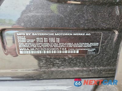 Zdjęcie 12 z 12 samochodu: 2017 BMW 530 XI VIN:WBAJA7C32HG905744 - miniatura