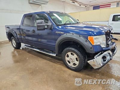Czwarte zdjęcie samochodu z boku: 2014 FORD F150 SUPERCREW VIN:1FTFW1EF7EFB20281 - miniatura