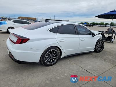 Trzecie zdjęcie samochodu z tyłu: 2021 HYUNDAI SONATA LIMITED VIN:5NPEH4J28MH063782 - miniatura