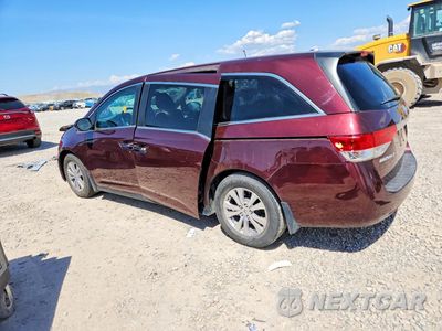 Drugie zdjęcie samochodu z przodu: 2015 HONDA ODYSSEY EXL VIN:5FNRL5H68FB110390 - miniatura