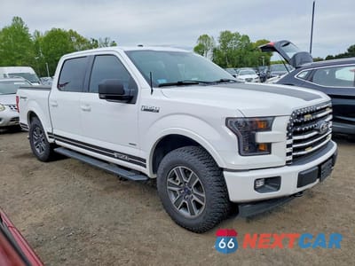 Czwarte zdjęcie samochodu z boku: 2017 FORD F150 SUPERCREW VIN:1FTEW1EG2HKE32203 - miniatura