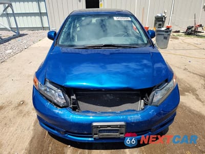 Piąte zdjęcie samochodu w środku: 2012 HONDA CIVIC EX VIN:19XFB2F85CE052264 - miniatura