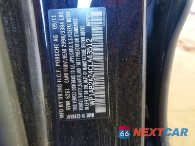 Zdjęcie 13 z 13 samochodu: 2012 PORSCHE CAYENNE S VIN:WP1AB2A24CLA43512 - miniatura