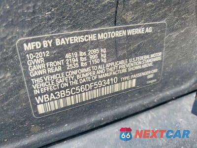 Zdjęcie 12 z 12 samochodu: 2013 BMW 328 XI SULEV VIN:WBA3B5C56DF593410 - miniatura