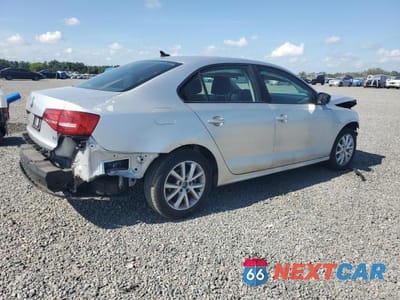 Trzecie zdjęcie samochodu z tyłu: 2015 VOLKSWAGEN JETTA SE VIN:3VWD17AJXFM223146 - miniatura