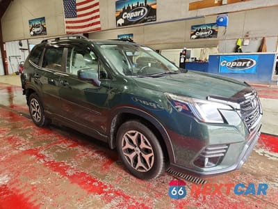 Czwarte zdjęcie samochodu z boku: 2023 SUBARU FORESTER PREMIUM VIN:JF2SKAEC4PH500591 - miniatura