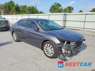 Czwarte zdjęcie samochodu z boku: 2015 HONDA ACCORD EXL VIN:1HGCR2F83FA154797 - miniatura