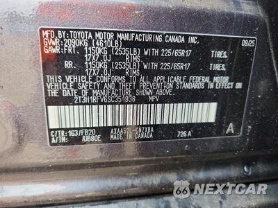 Zdjęcie 13 z 13 samochodu: 2025 TOYOTA RAV4 LE VIN:2T3H1RFV6SC351938 - miniatura