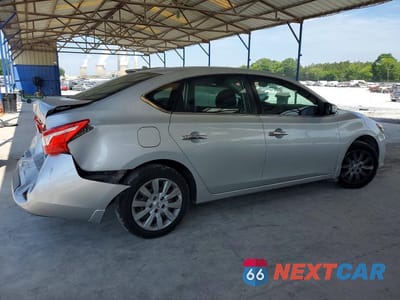Trzecie zdjęcie samochodu z tyłu: 2019 NISSAN SENTRA S VIN:3N1AB7AP2KY251360 - miniatura
