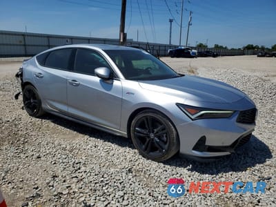 Czwarte zdjęcie samochodu z boku: 2026 ACURA INTEGRA A-SPEC TECH VIN:19UDE4H68TA000377 - miniatura