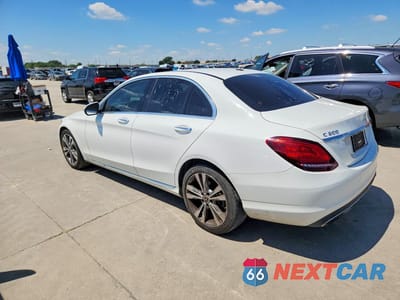 Drugie zdjęcie samochodu z przodu: 2019 MERCEDES-BENZ C 300 VIN:WDDWF8DB3KR516571 - miniatura
