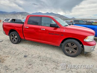 Czwarte zdjęcie samochodu z boku: 2012 DODGE RAM 1500 SLT VIN:1C6RD6LT1CS290060 - miniatura