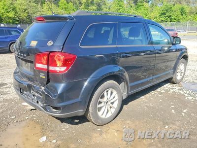 Trzecie zdjęcie samochodu z tyłu: 2017 DODGE JOURNEY SXT VIN:3C4PDCBG8HT536305 - miniatura