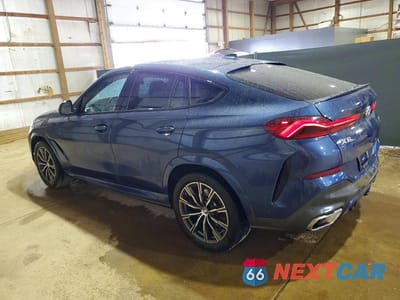Drugie zdjęcie samochodu z przodu: 2021 BMW X6 XDRIVE40I VIN:5UXCY6C04M9G69704 - miniatura