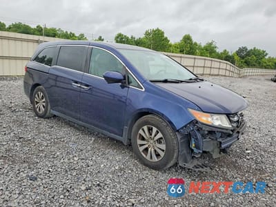 Czwarte zdjęcie samochodu z boku: 2017 HONDA ODYSSEY SE VIN:5FNRL5H30HB024094 - miniatura