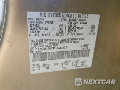 Zdjęcie 13 z 13 samochodu: 2000 FORD EXCURSION XLT VIN:1FMNU40L3YEC37832 - miniatura