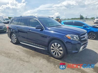 Czwarte zdjęcie samochodu z boku: 2018 MERCEDES-BENZ GLS 450 4MATIC VIN:4JGDF6EE0JB088492 - miniatura